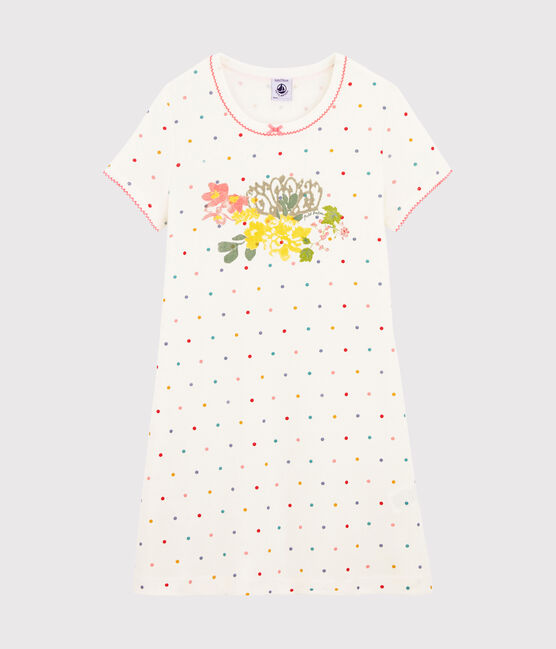 Chemise de nuit petite fille en côte