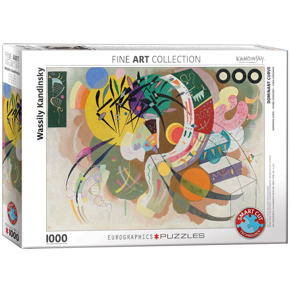 Dominante Kurve von Wassily Kandinsky (Puzzle)