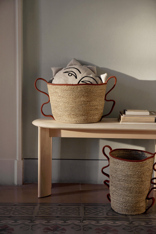 Ferm Living Verso opbergmand set van 2 brick