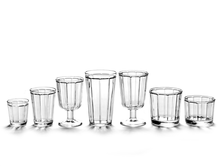Serax Surface by Sergio Herman witte wijnglazen set van 4