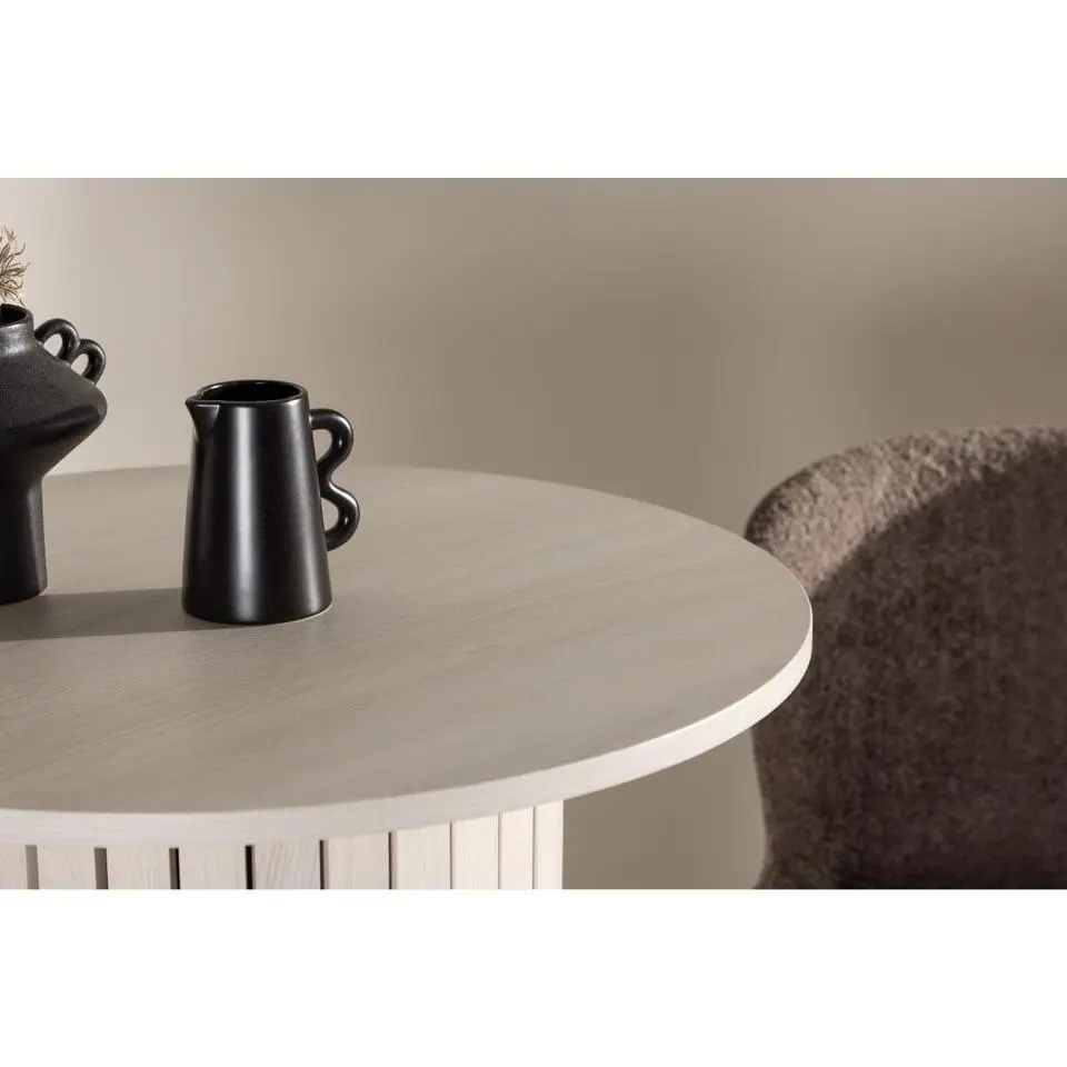 Svea - Niko ronde bartafel - ø70 cm - whitewash