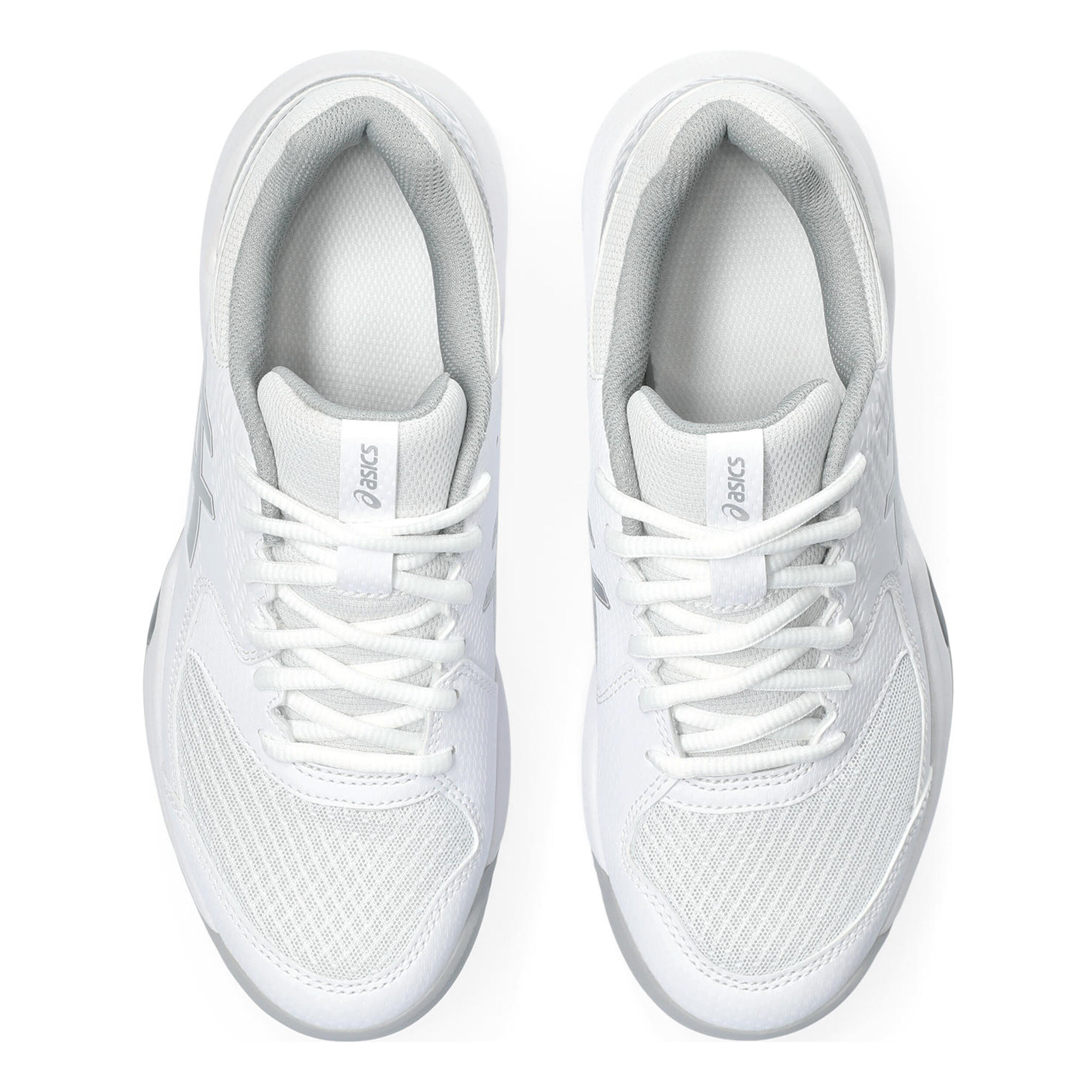 ASICS Gel-Dedicate 8 CLY Chaussure Terre Battue Femmes - Blanc , Argent