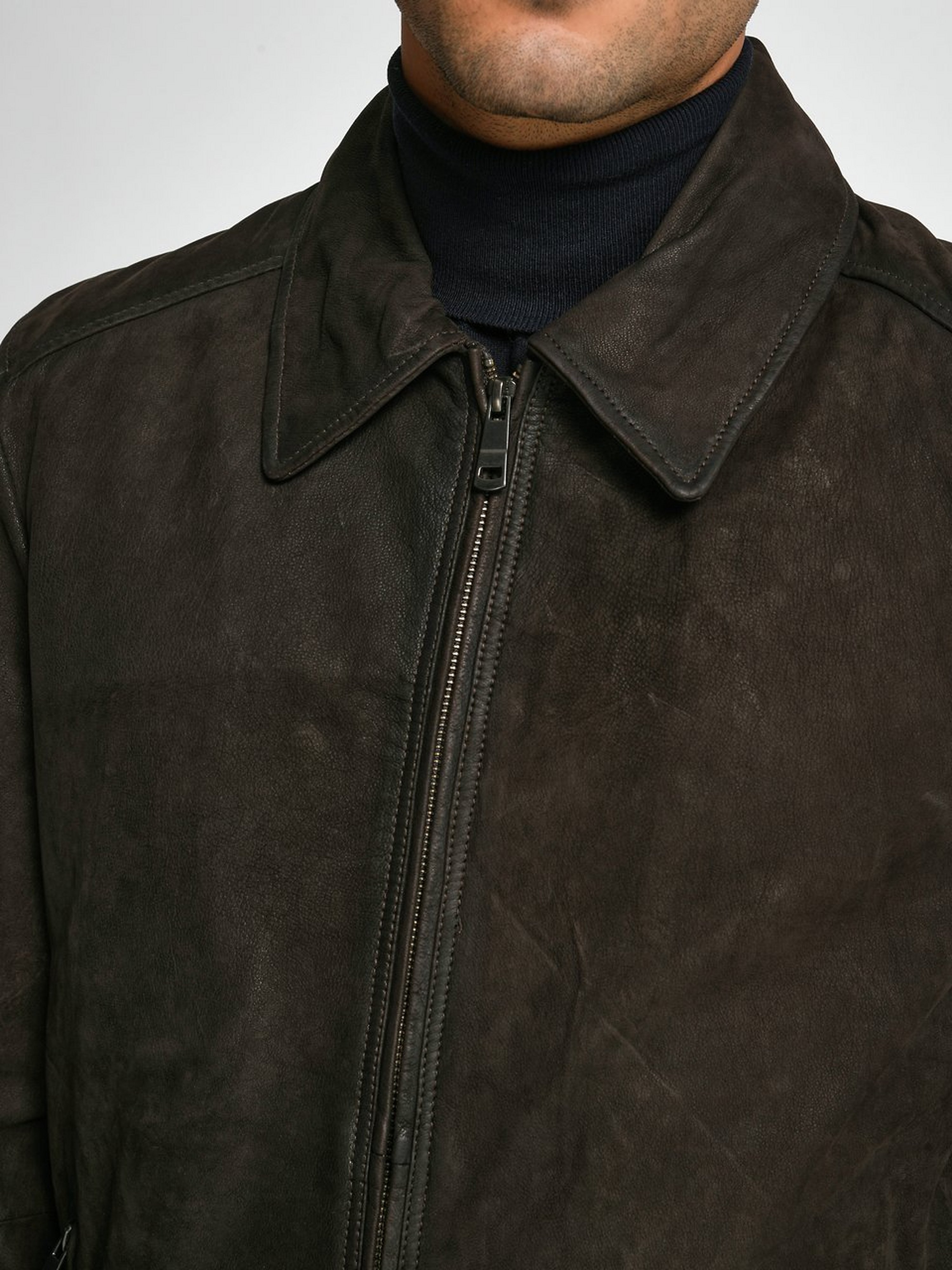 Lederjacke