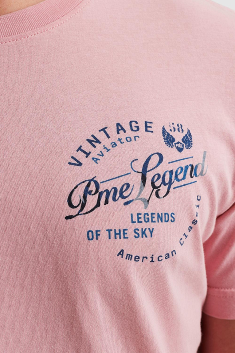 PME legend roze heren t-shirt