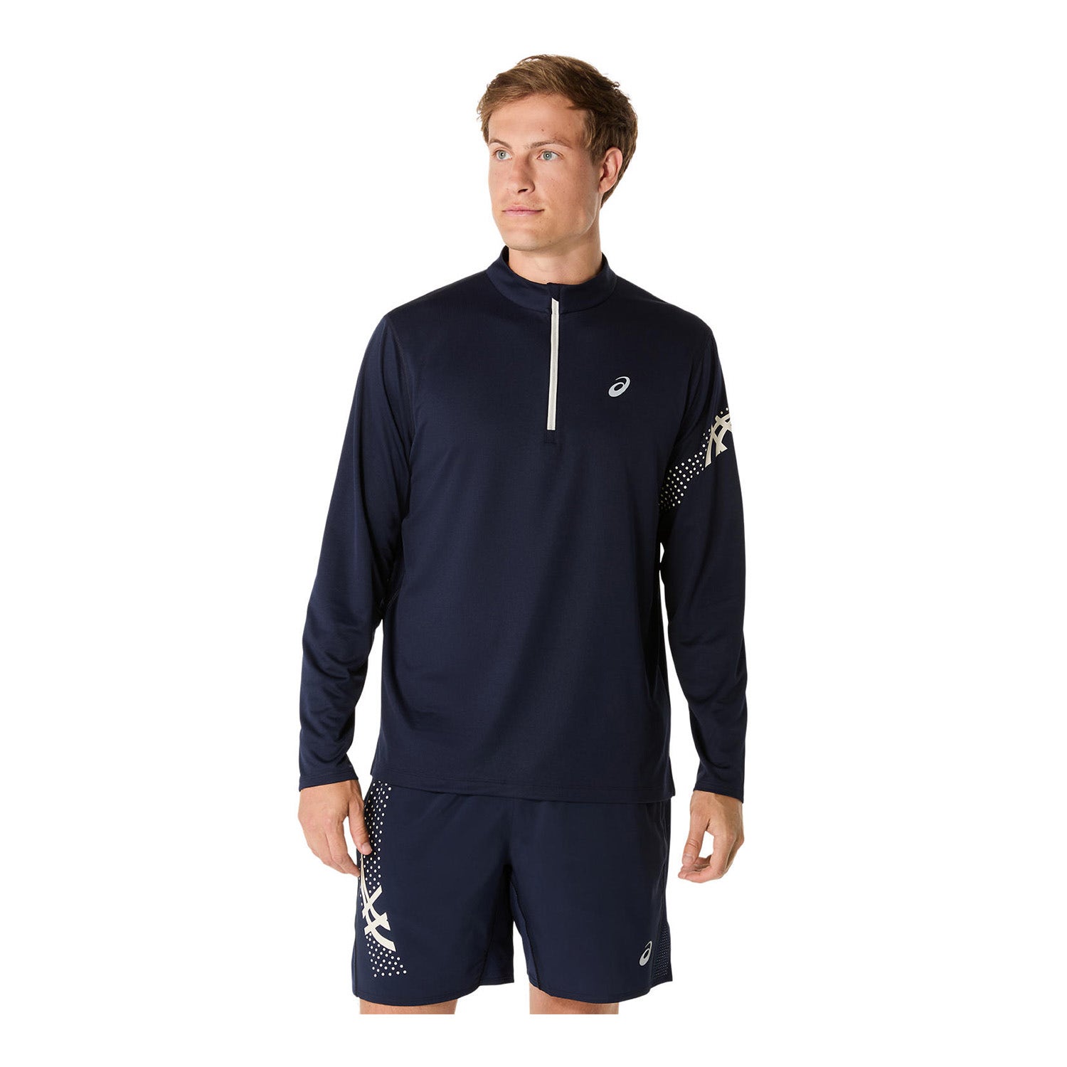 ASICS  Icon 1/2 Long Sleeve Zip-top Heren