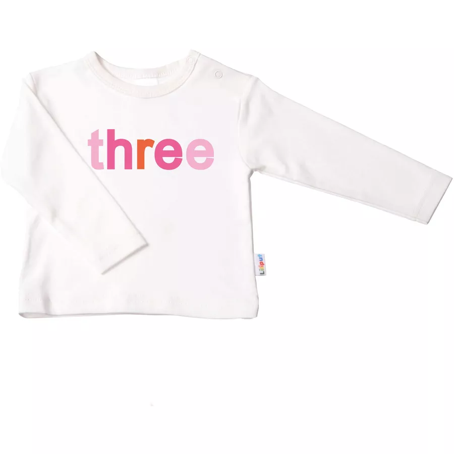 Liliput Langarmshirt Mädchen Three ecru