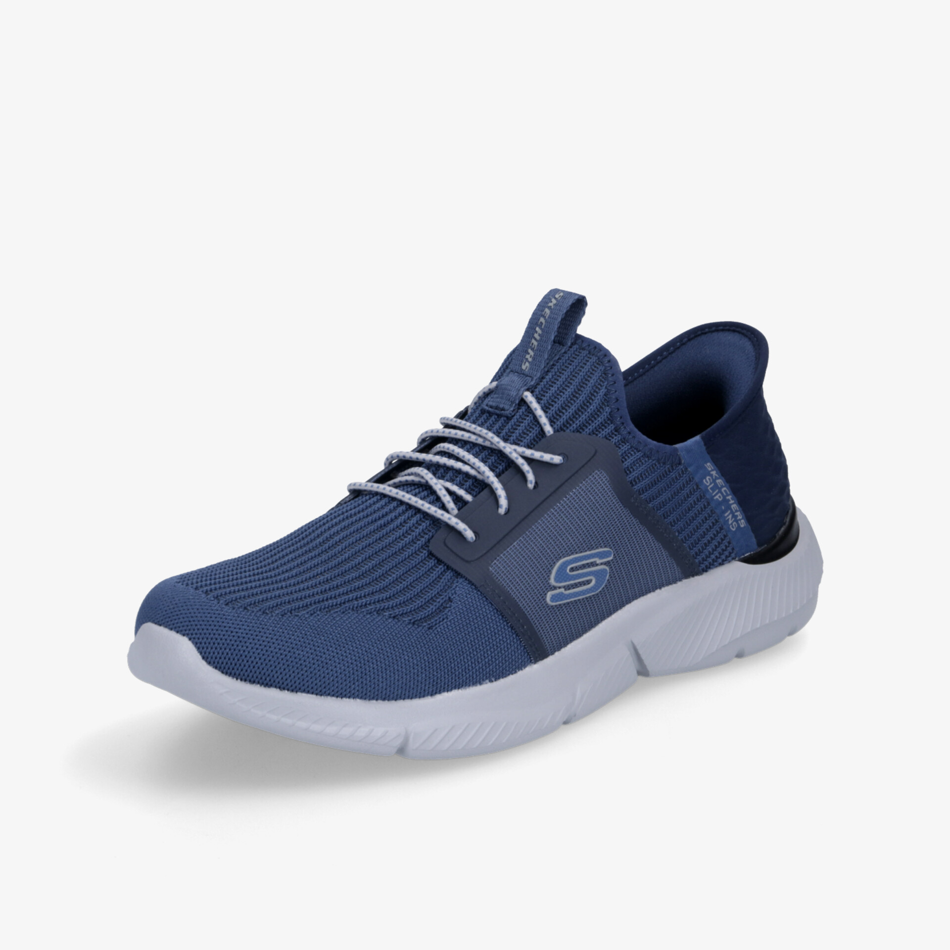 SKECHERS Herren Slip On Schuhe - Blau | Reno.de