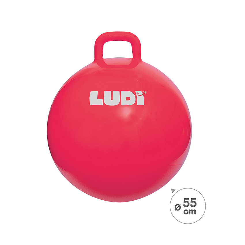 Ballon sauteur XXL - Rouge