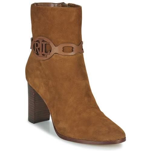 Lauren Ralph Lauren - ABIGAEL-BOOTS-BOOTIE Cognac