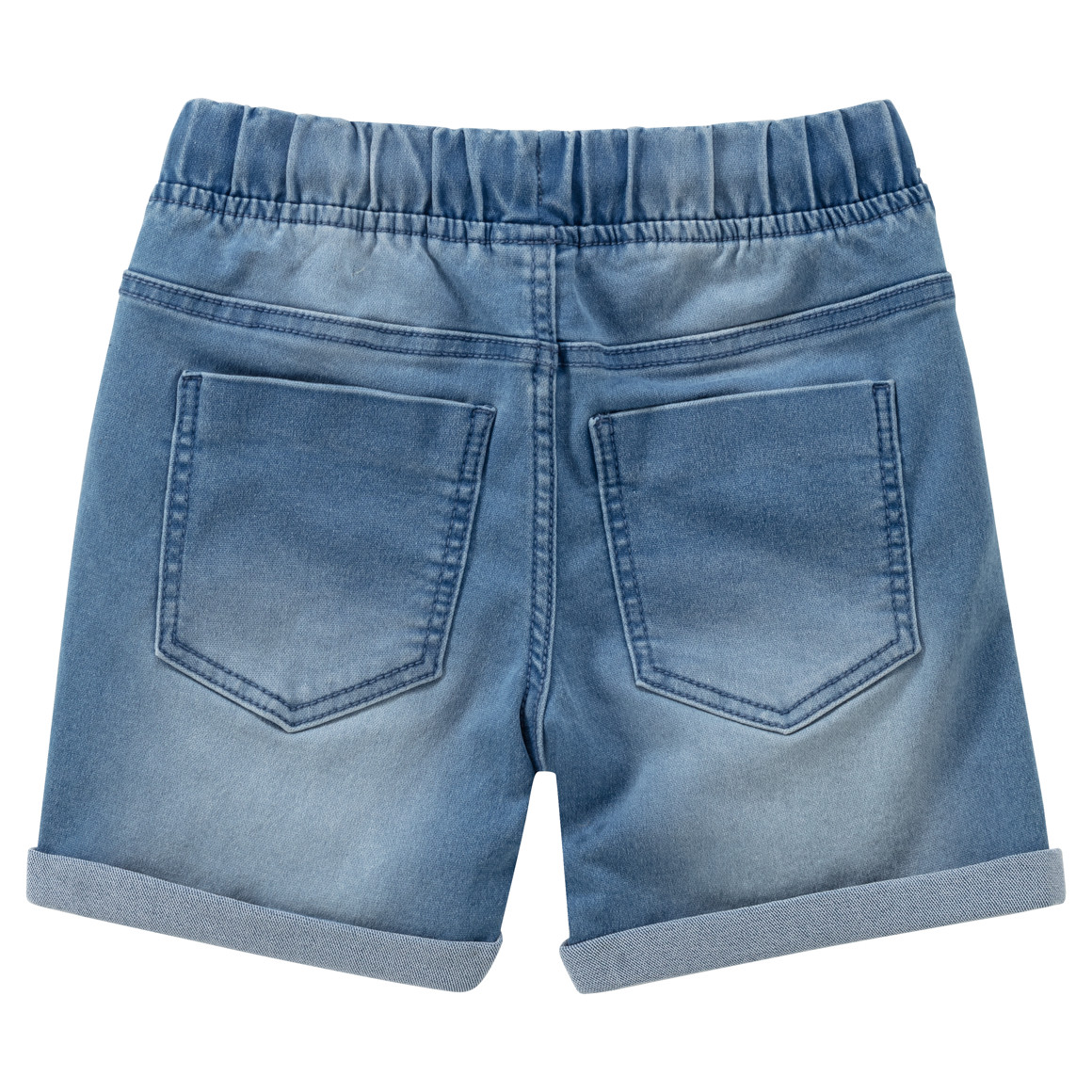 Topolino Jungen Pull-on-Shorts mit Tunnelzug hellblau