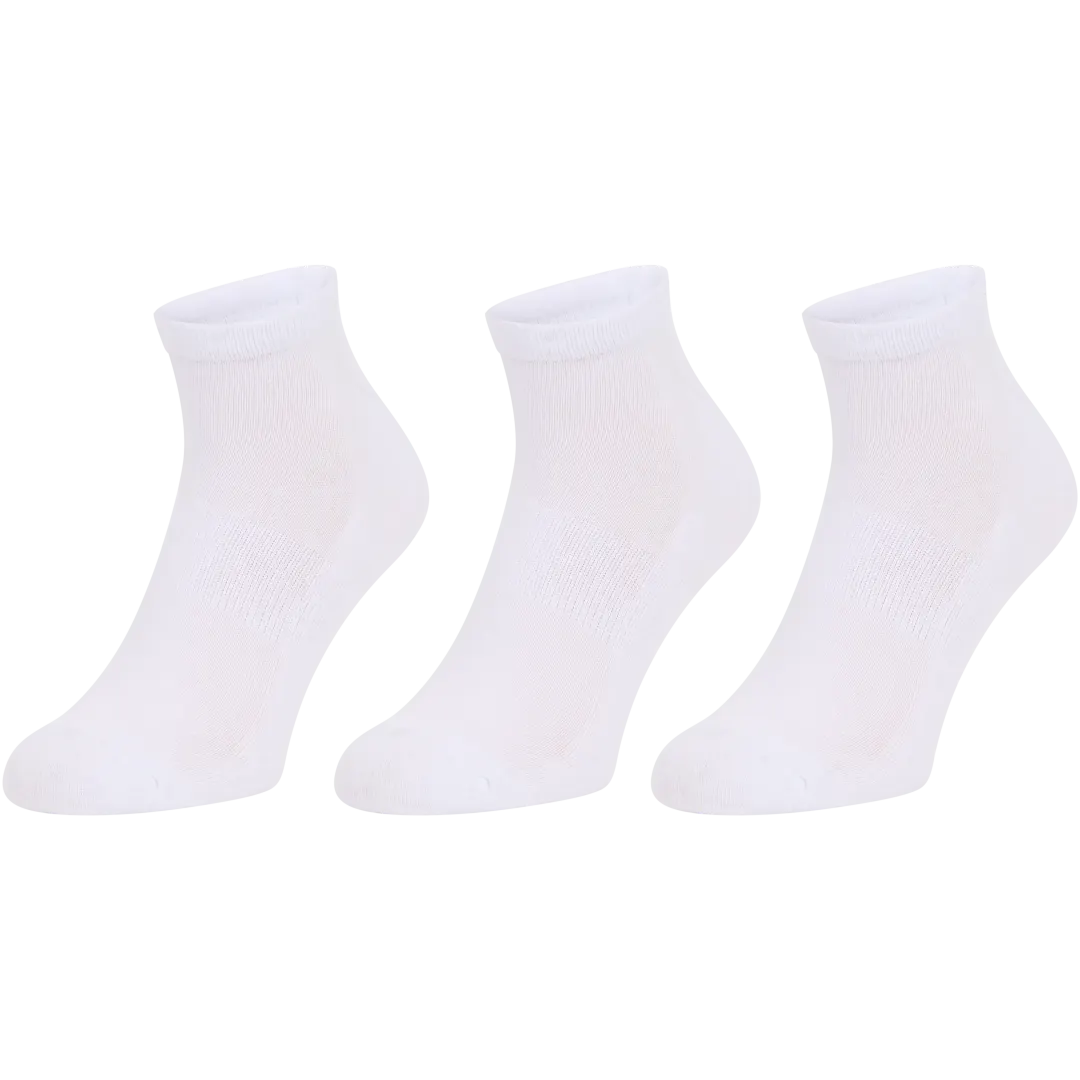 Sneakersokken Maten 35 - 46 | 3 paar
