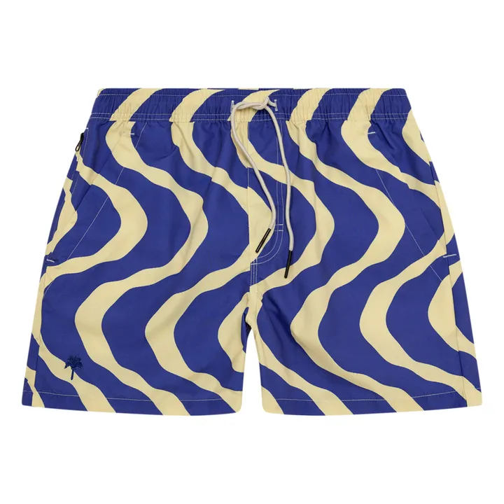 OAS Short de Bain Rippling | Bleu