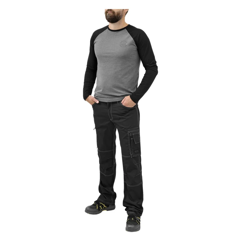 Langermet T-skjorte herre XXXL