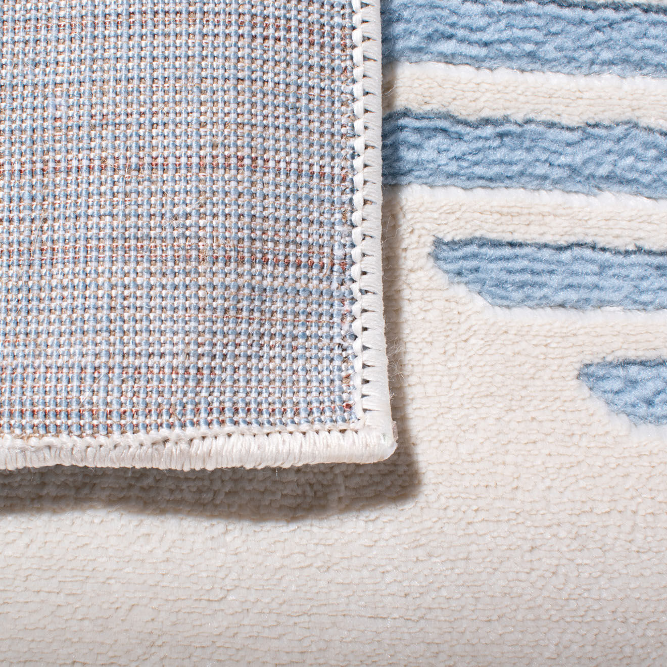 Nazar Rugs Tapis Nely 790 bleu - 160x230 cm