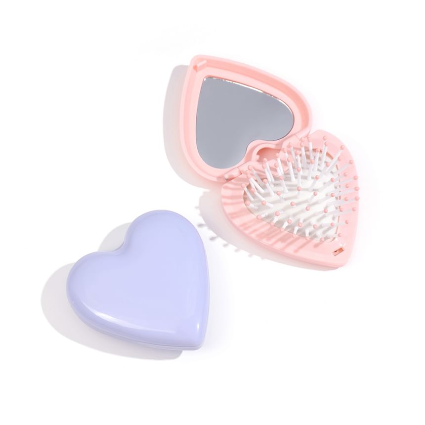 Coolkiss - Draagbare hartspiegel met haarborstel