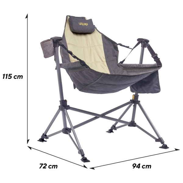 Uquip - Rocky 2.0 - Chaise de camping