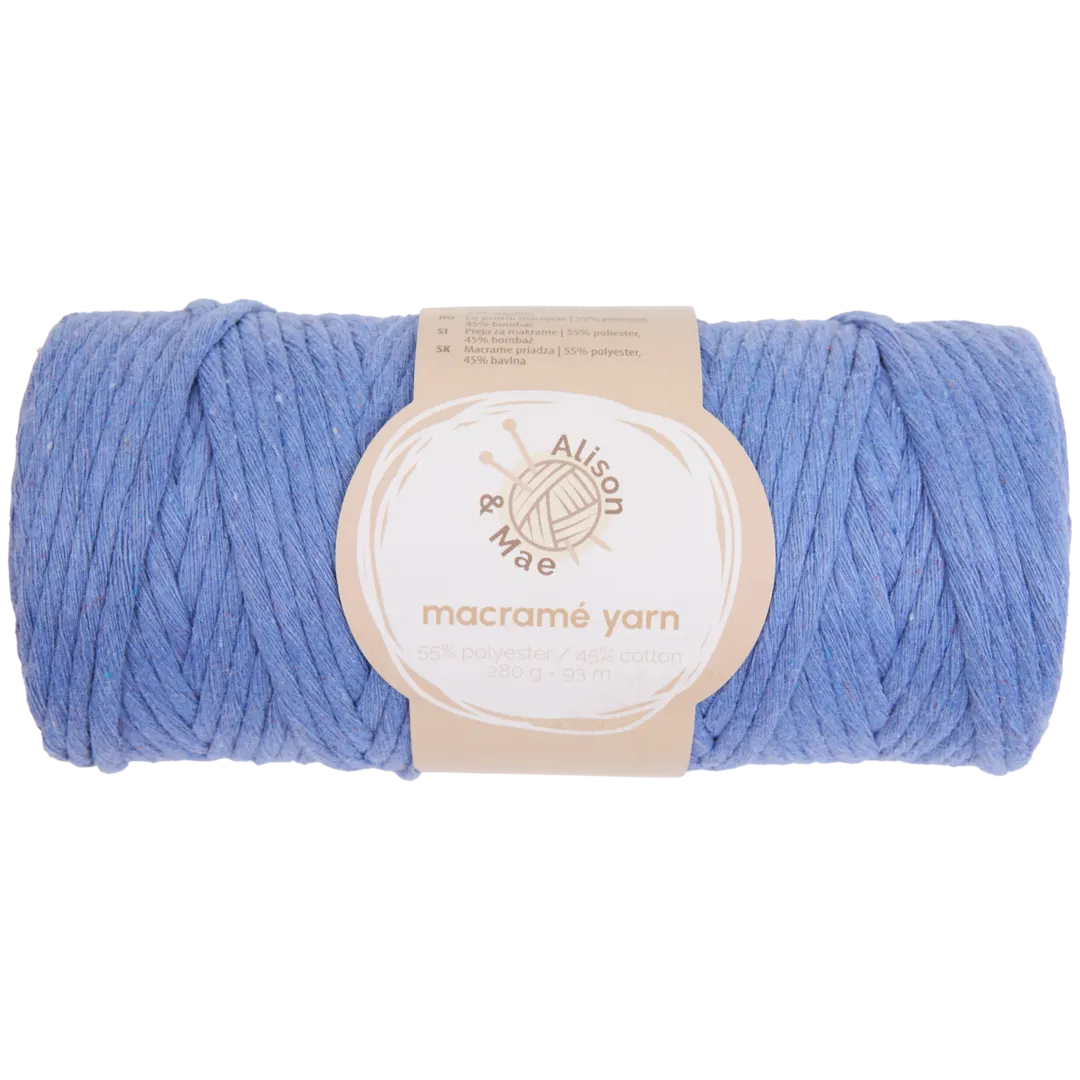 Alison & Mae Specials macramé-garen 280 gram | diverse kleuren