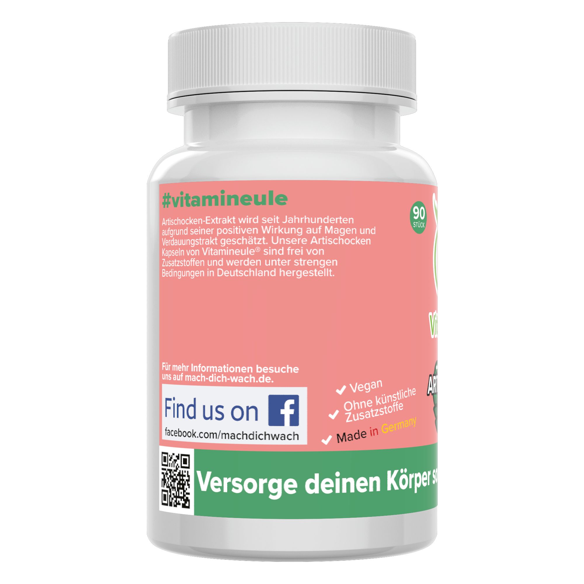 Artischocken Kapseln - Vitamineule®