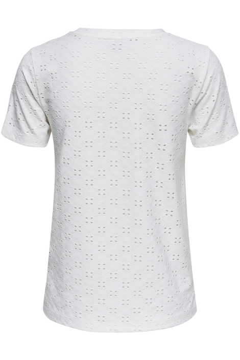 Jacqueline de Yong witte dames t-shirt