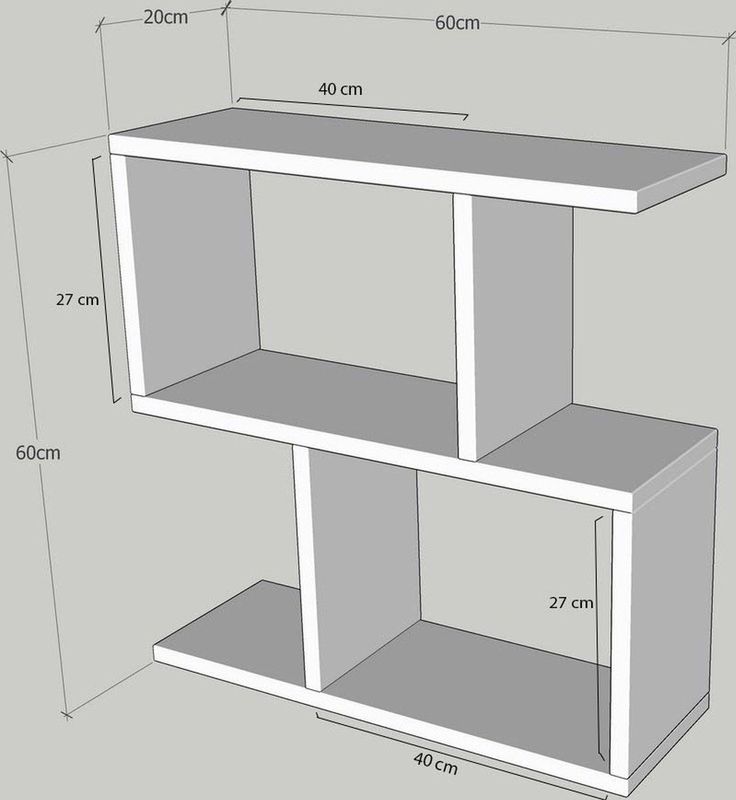 Asir - Bijzettafel - Antraciet - 60 x 60 x 20 cm