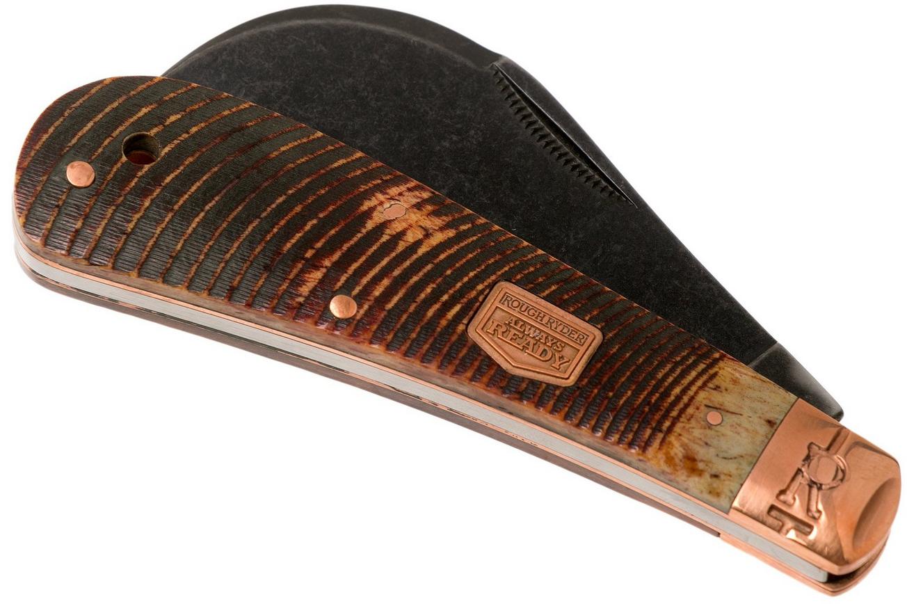 Rough Ryder Backwoods Bushcrafter Hawkbill RR1843 zakmes
