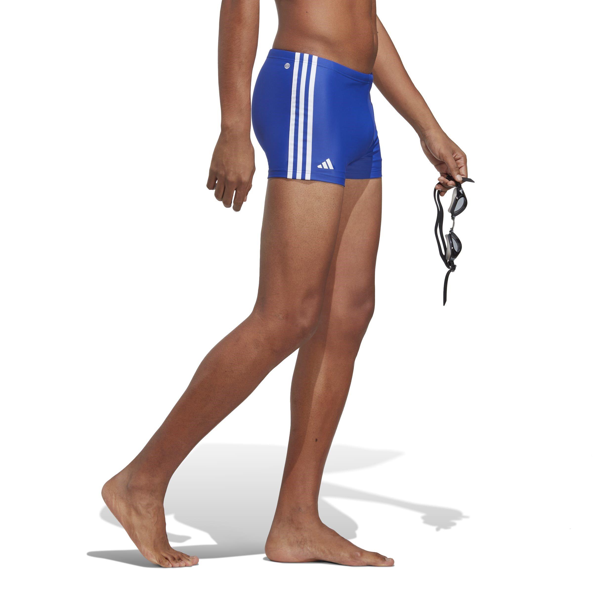 adidas 3 Stripe Swimming Shorts Mens