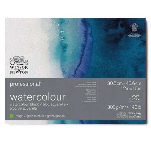 WINSOR & NEWTON™ 100% Baumwolle Aquarellkarton Professional