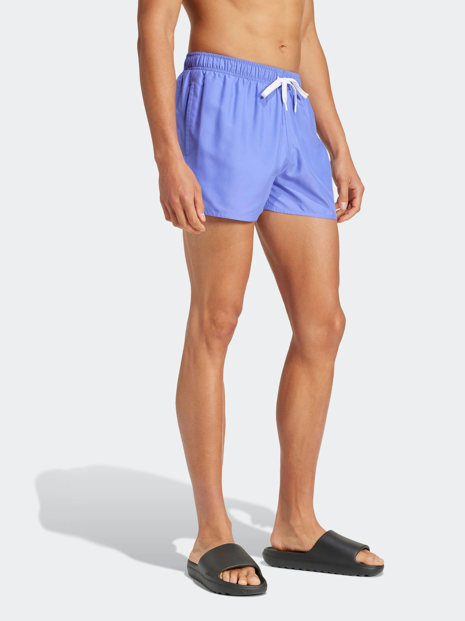 Blauw - adidas Essentials Logo CLX shorts