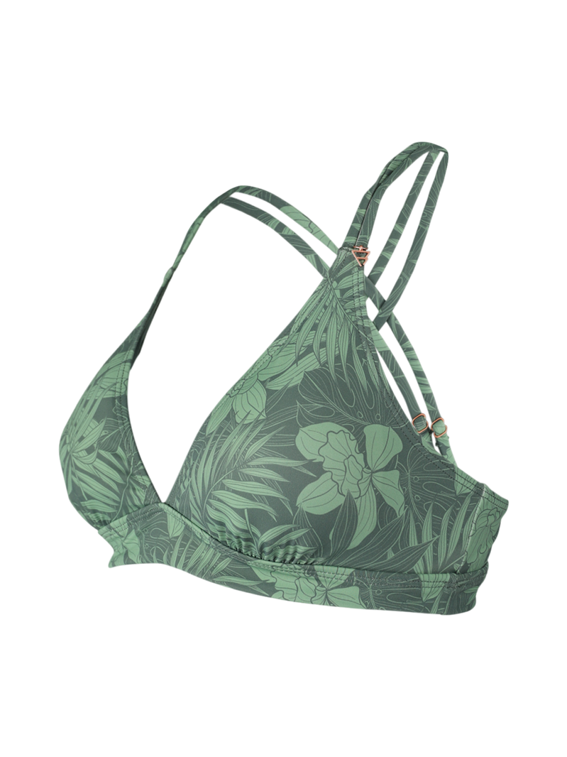 Delphina-Leaf Dames Bikini Top