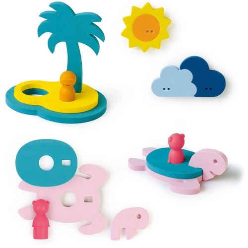 Quut badfiguren schateiland
