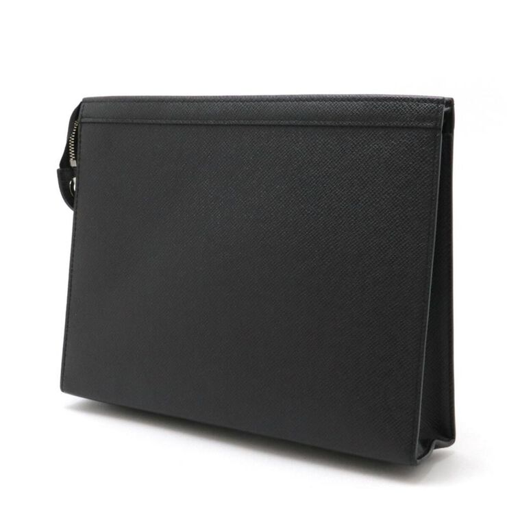 Louis Vuitton Vintage Louis Vuitton Clutch Black