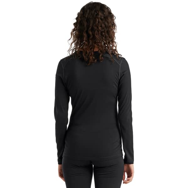 T-shirt thermique ICEBREAKER W 200 OASIS LS V BLACK