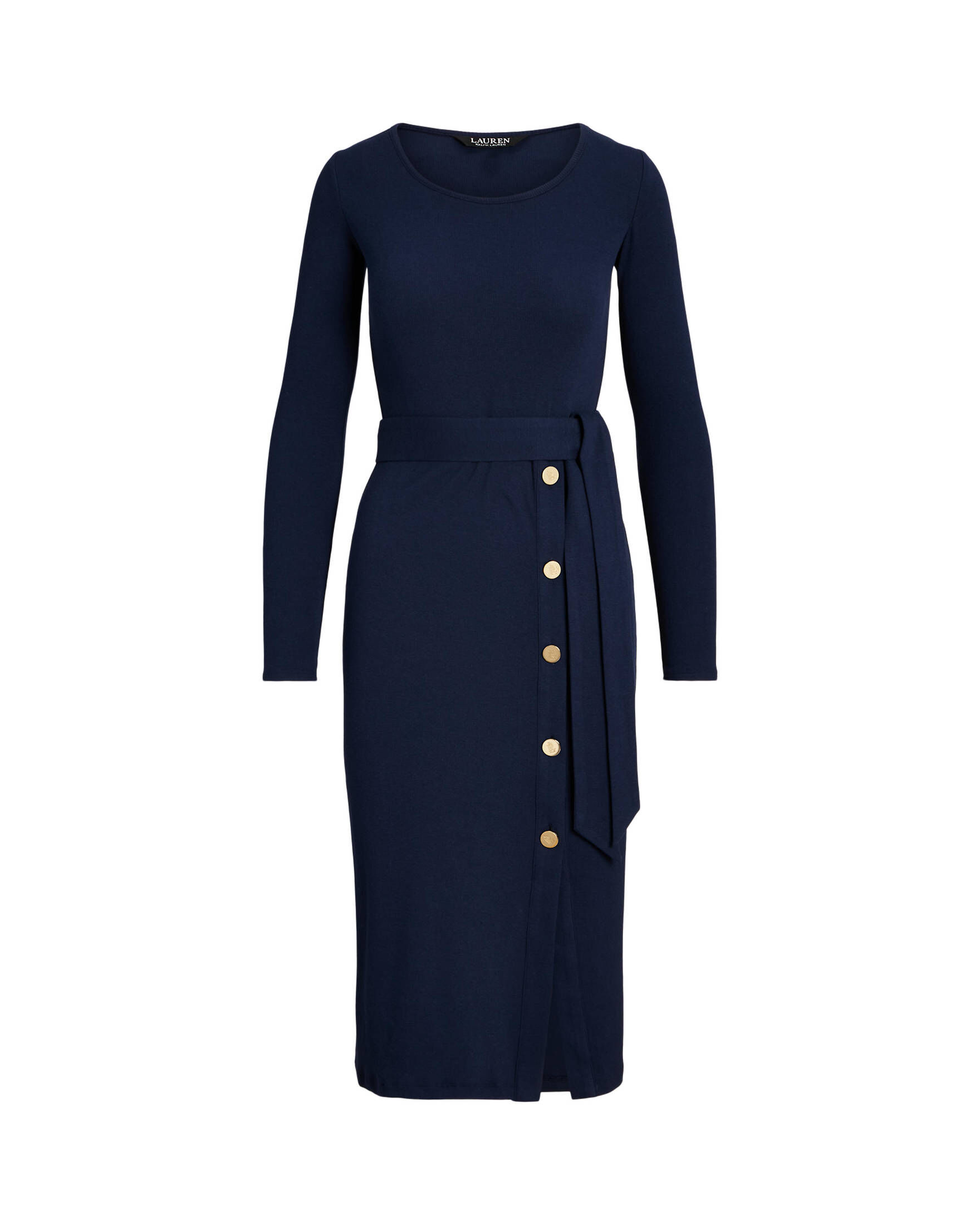 Lauren Ralph Lauren| Damen Kleid mit Bindegürtel