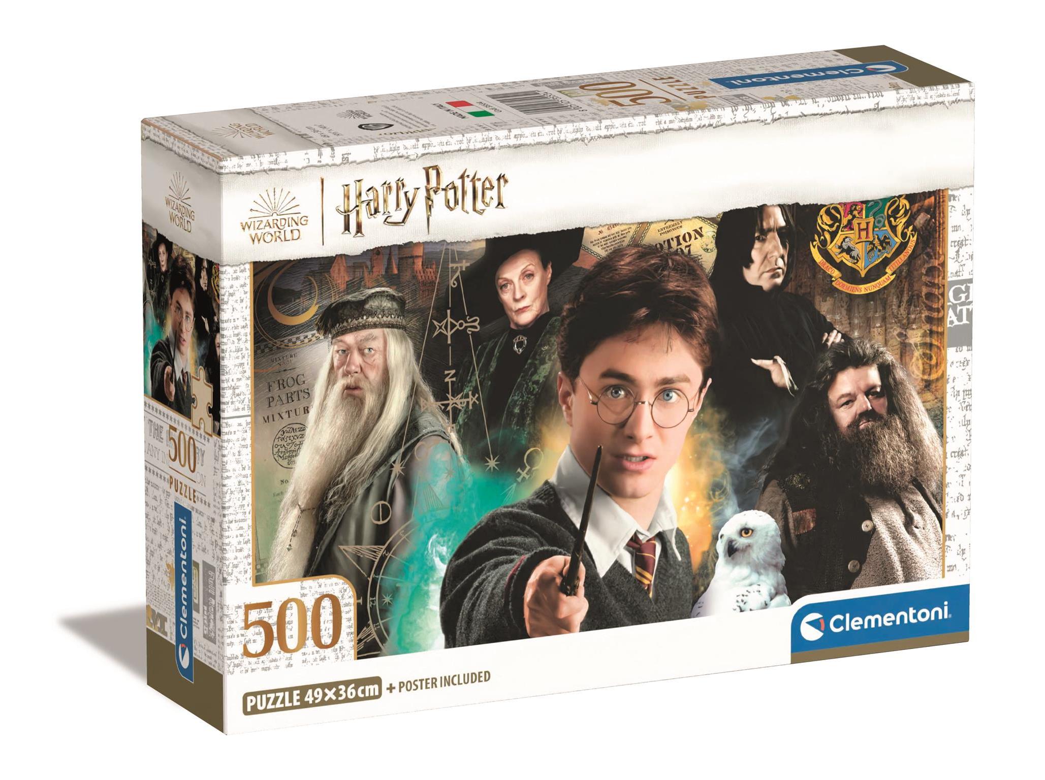 PUZZLE HARRY POTTER CLEMENTONI 500 PEÇAS