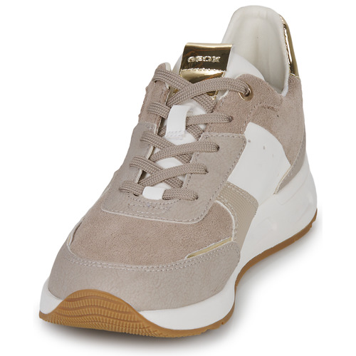 Geox - D BULMYA - Beige / Blanc / Doré