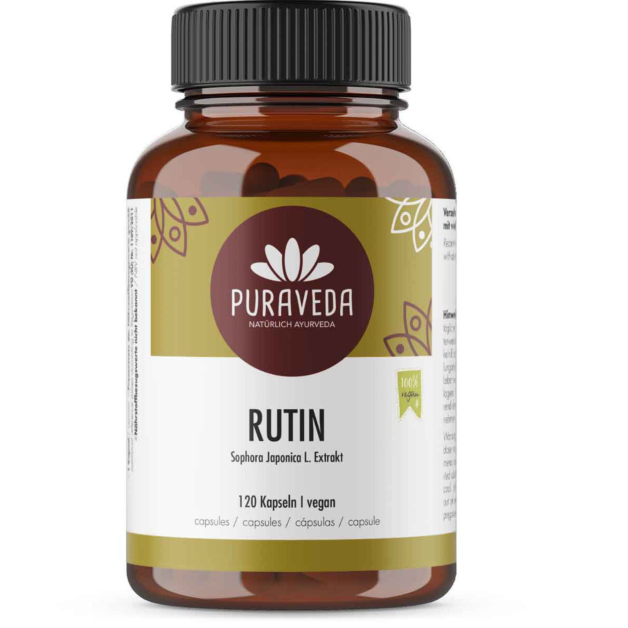 Puraveda Rutin hochdosiert Kapseln
