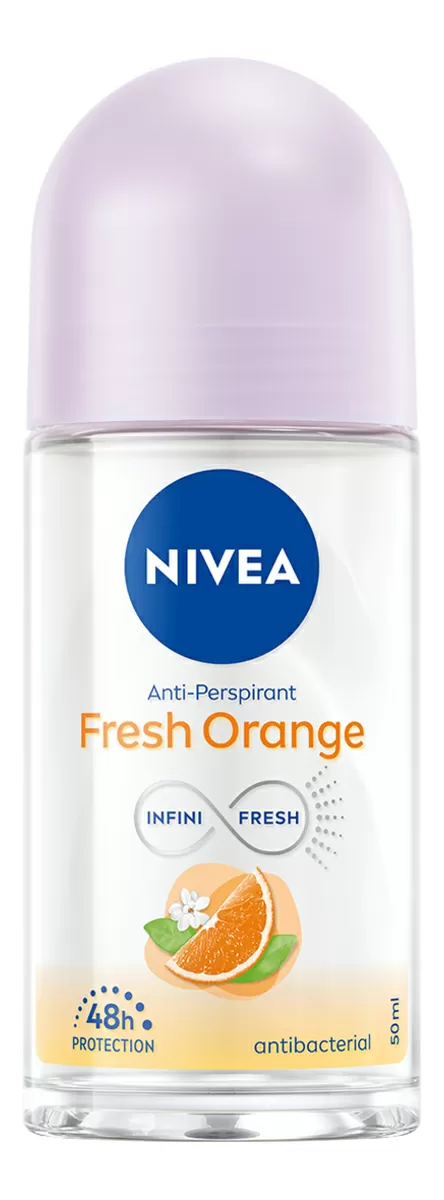 Nivea Fresh Orange Deo Roll On - 50 ml.