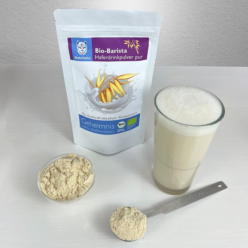 Matchatto Haferdrink Pulver Barista Bio