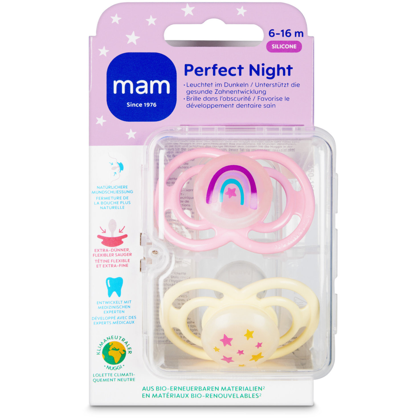 Mam Perfect Night Girl 6-16 Monate
