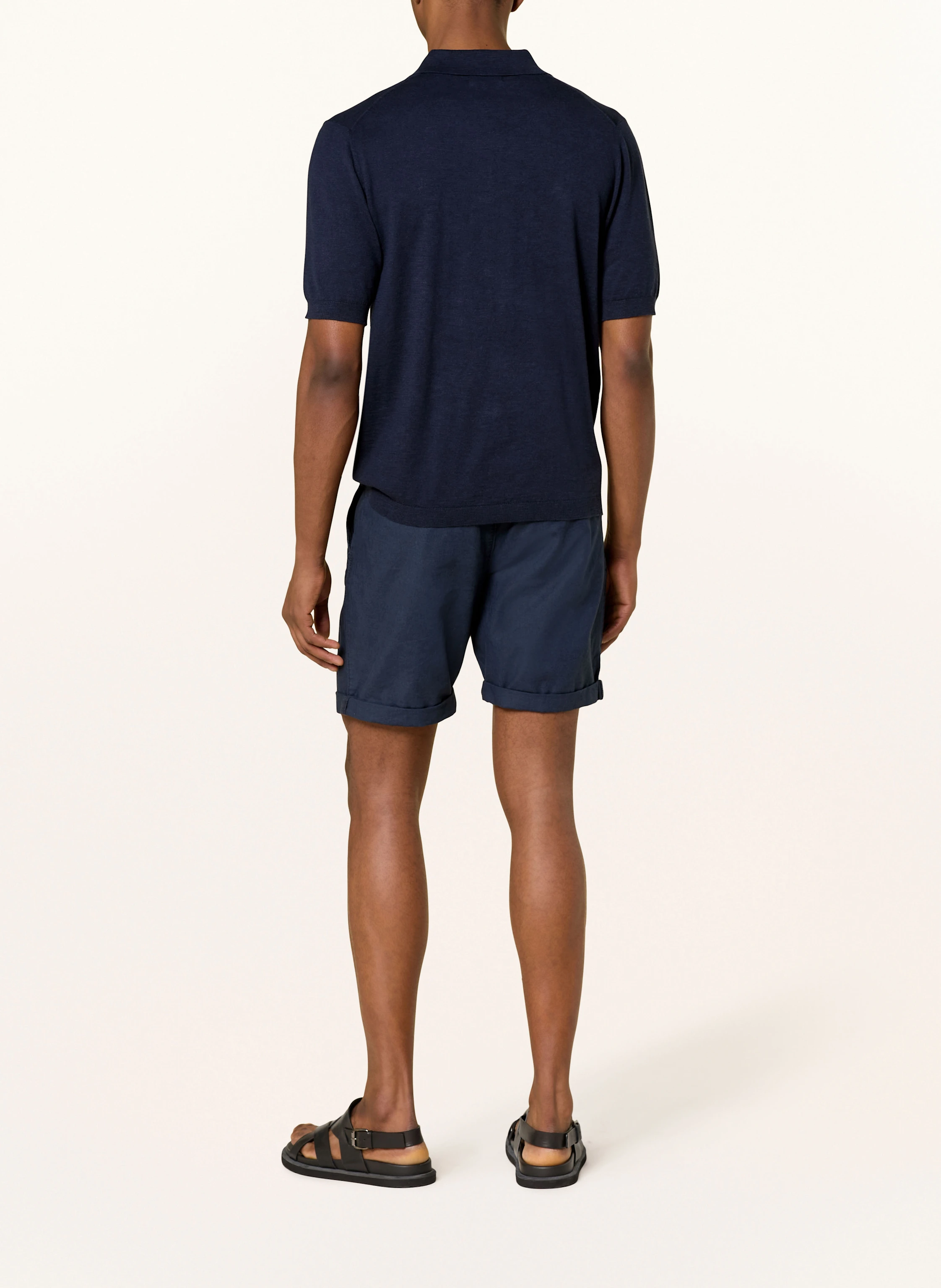 STROKESMAN'S Strick-Poloshirt