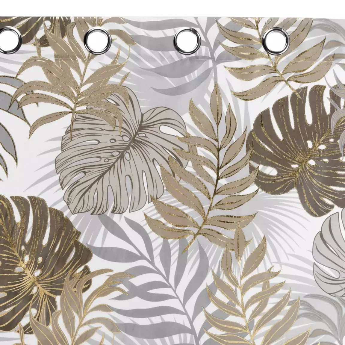 Rideau oeillets (140 x 260 cm) Mogador Beige