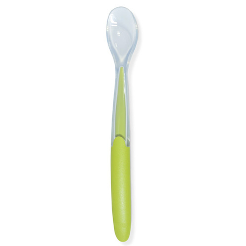 Cuillère douce silicone (coloris aléatoire) - NUK