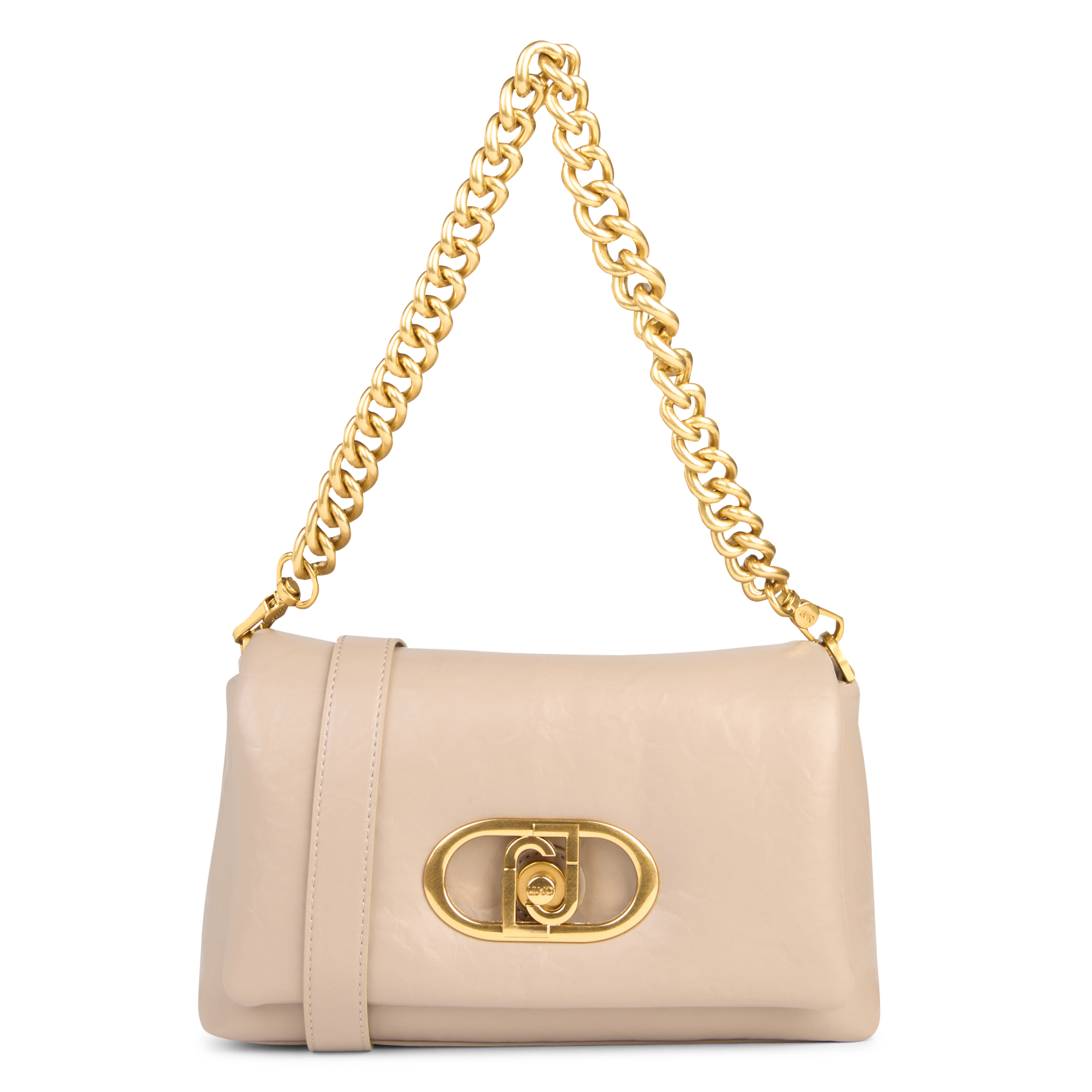 Sac porté épaule matelassé | Beige