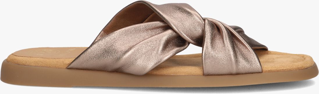 bronskleurig unisa slippers camby