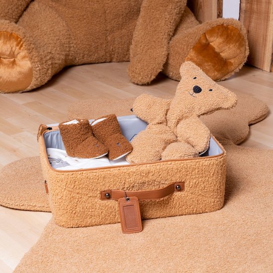 Teddy Valise Mini Traveler   Teddy Brun        de               Childhome