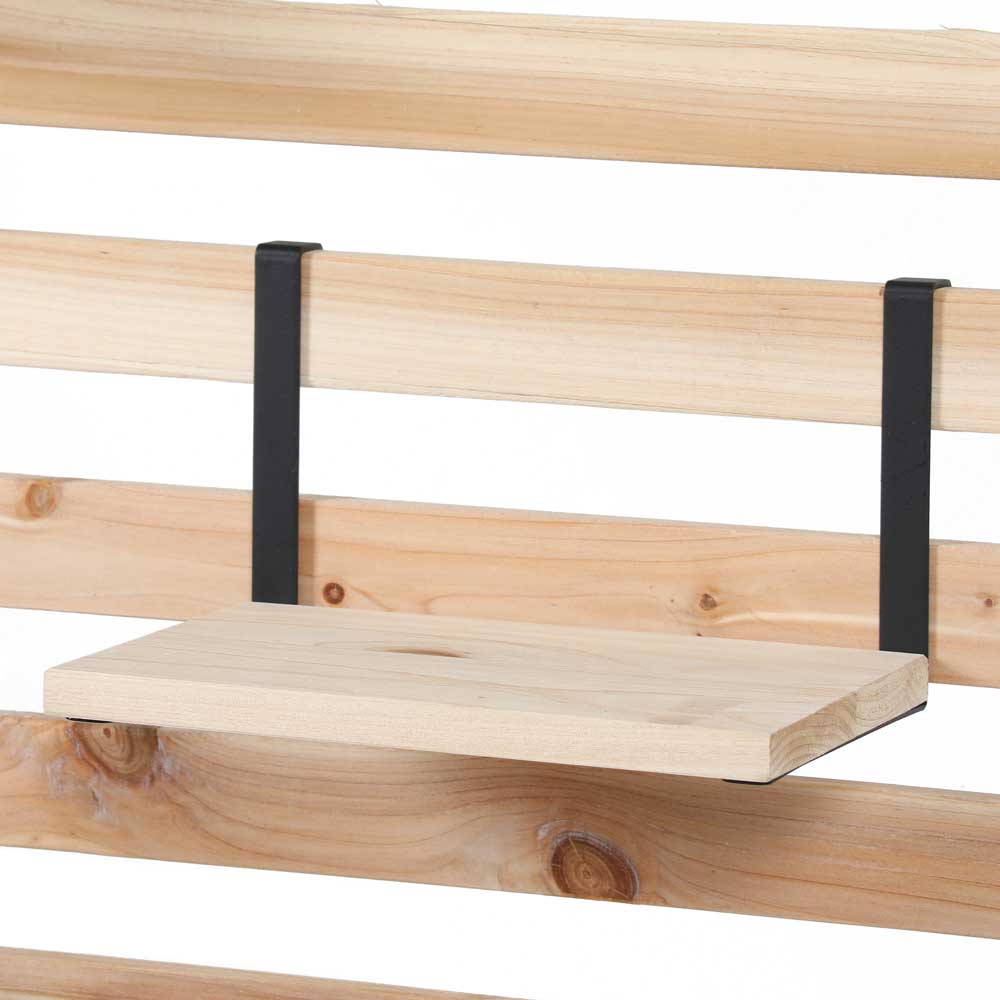 Home Deluxe - Balkonscherm - ORELIA - Afmetingen 80 x 40 x 171 cm | Tuinbankscherm | Tuinkist