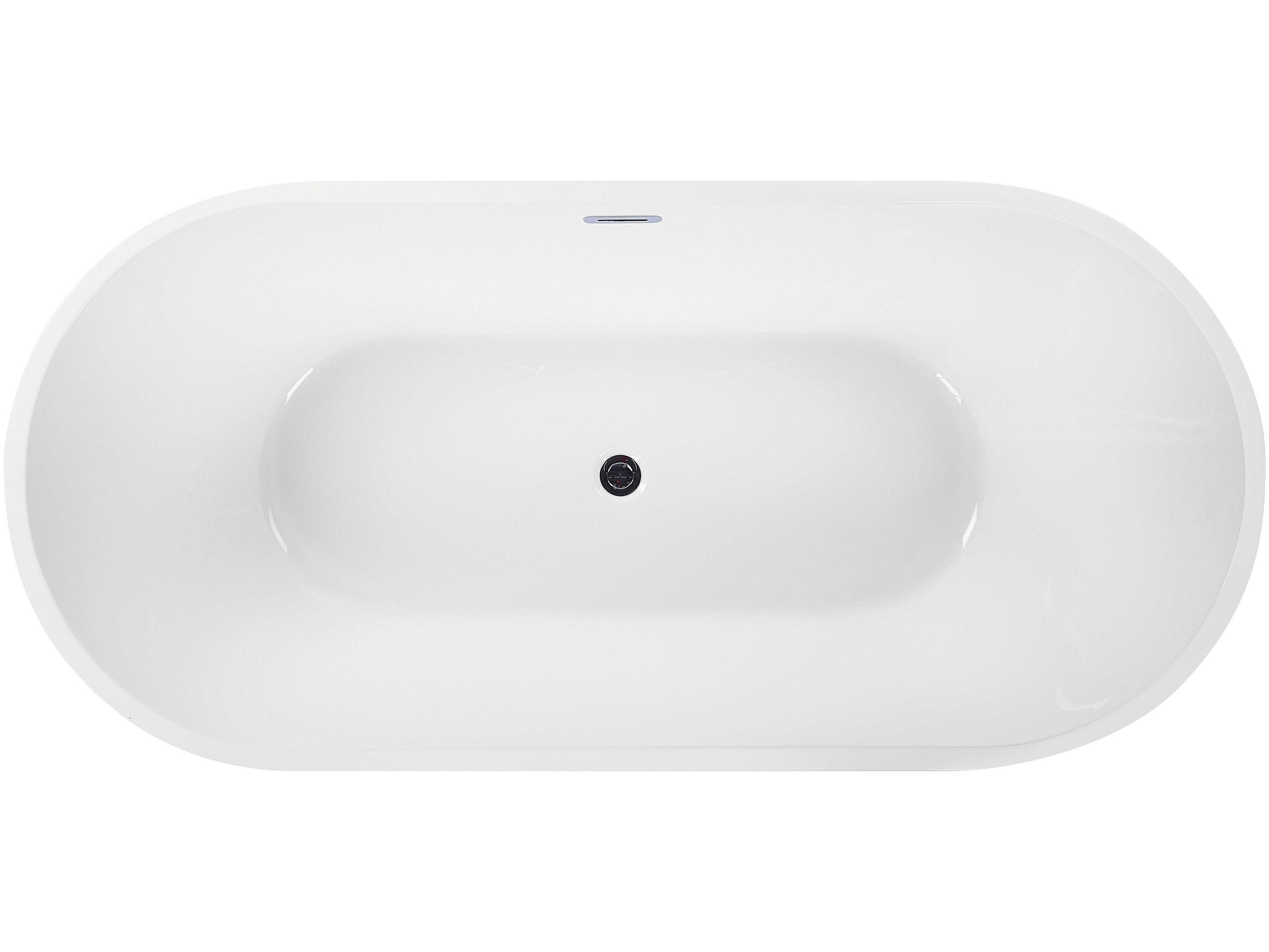 Vrijstaand bad LEVERA 170 x 78 cm Wit