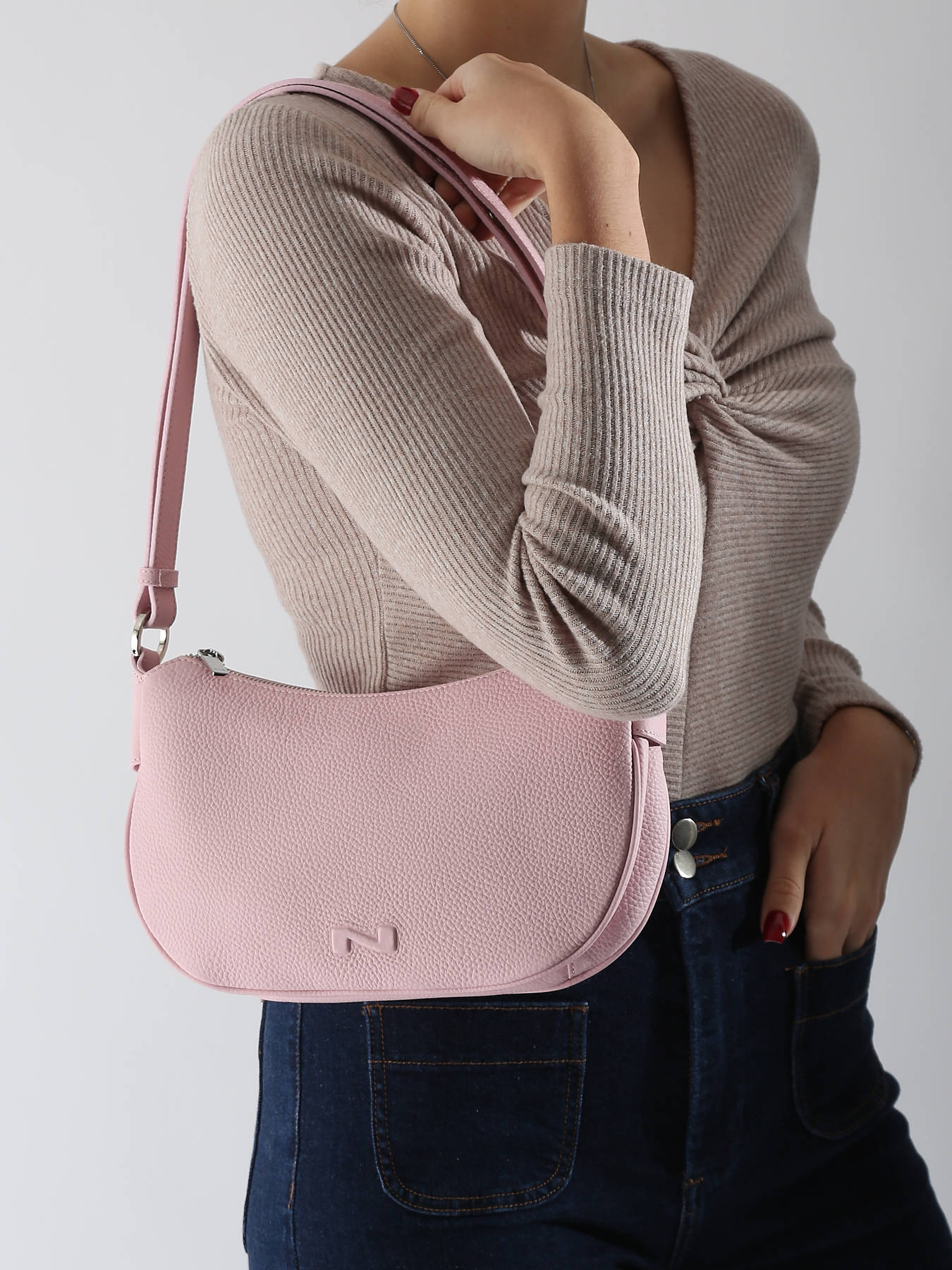 Sac baguette Sixty cuir NATHAN BAUME