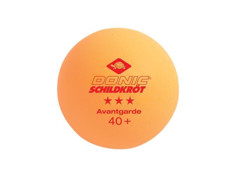DONIC Schildkröt Tischtennisball 3-Stern Avantgarde 6er Set Tischtennisball 3-Stern Avantgarde 6er Set