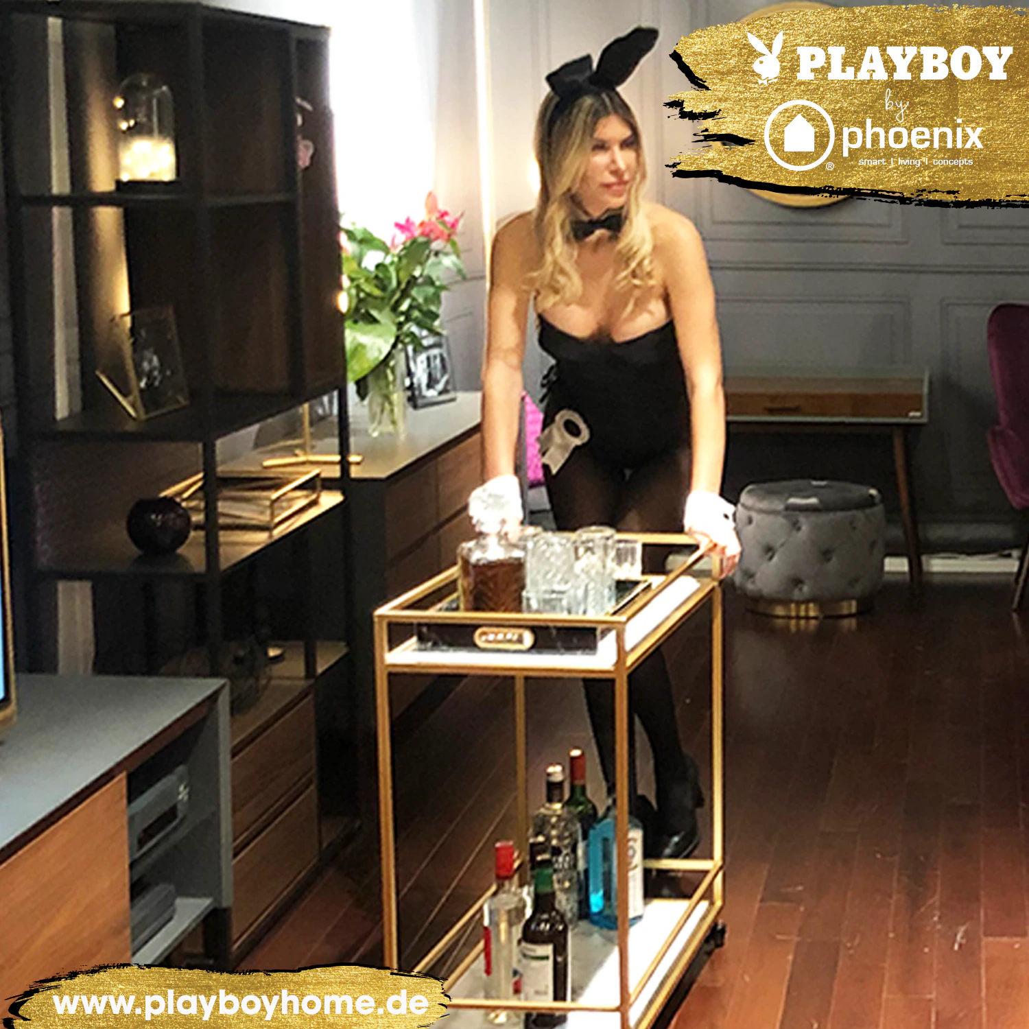PLAYBOY - Servierwagen 
